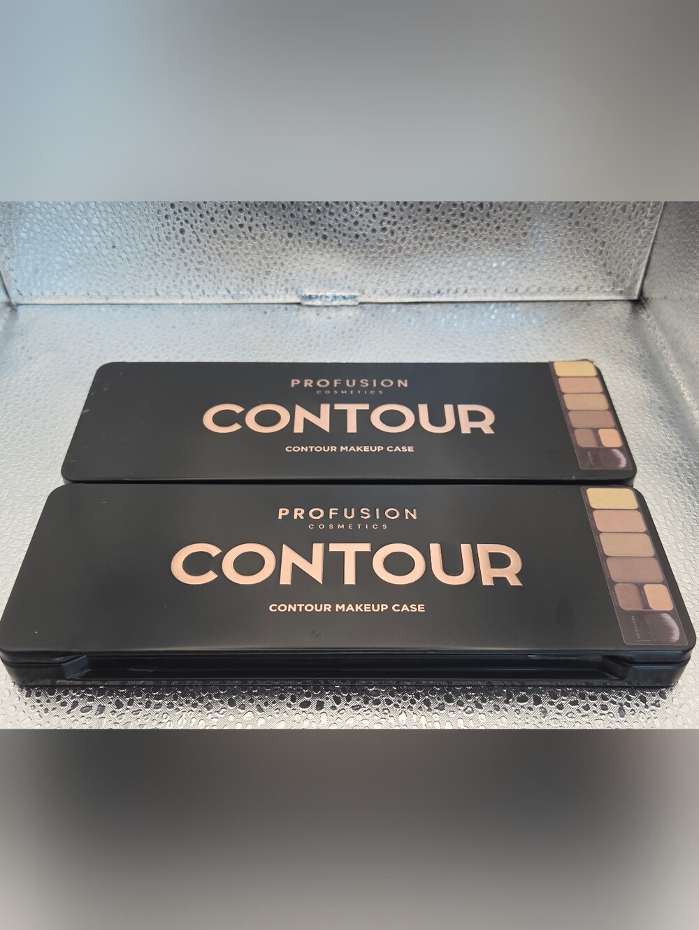 FLASH SALE!! 2 PK Profusion 6 Shade Contour Palette & Brush Set Duo Ends Tuesday